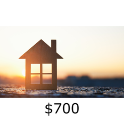 Donate $700 to cover a program fee for transitional housing