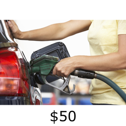 Donate $50 to help provide a tank of gas for a parent to get to work.
